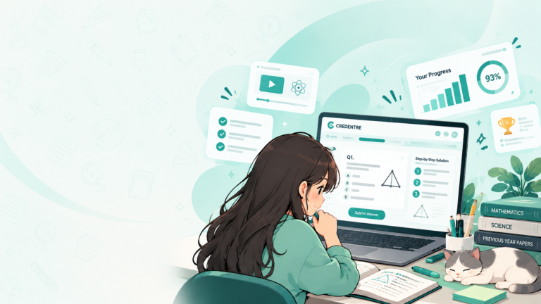 Class 10 CBSE sample papers and interactive learning on Credentre
